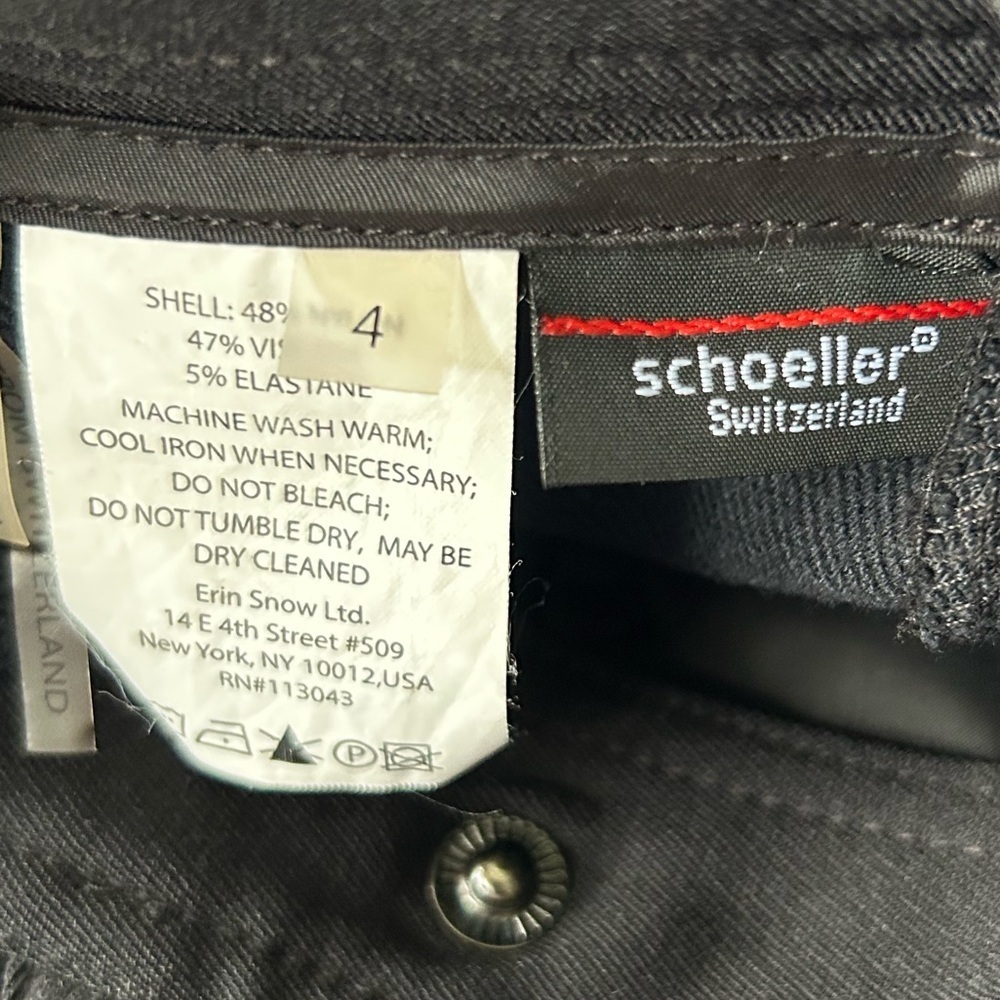 Erin Snow Jes Pant Racer Black $478. Excellent Size 4 — image 8 of 8